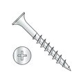 Newport Fasteners Deck Screw, #8 x 3 in, Steel, Flat Head, Phillips Drive, 2000 PK 378815-2000